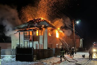 Halálos tűzeset Gyergyótölgyesen
