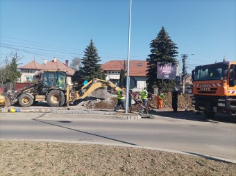Felújítási munkálatok zajlanak Gyergyószentmiklóson, több helyszínen is forgalomkorlátozásra kell számítani