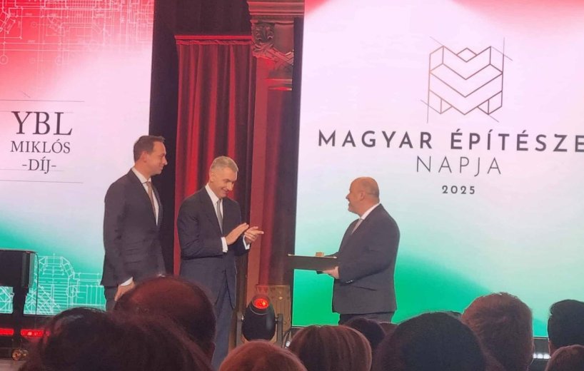 Ybl Miklós-díjjal tüntették ki Köllő Miklós építészt