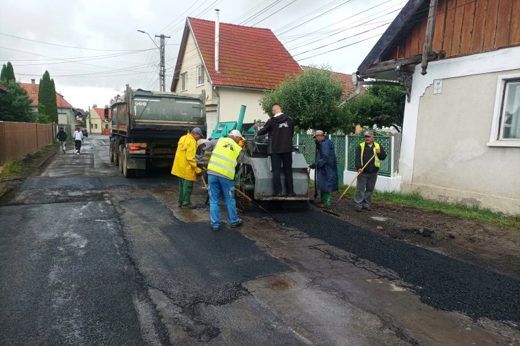 Útkarbantartás és felkészülés a télre Gyergyószentmiklóson
