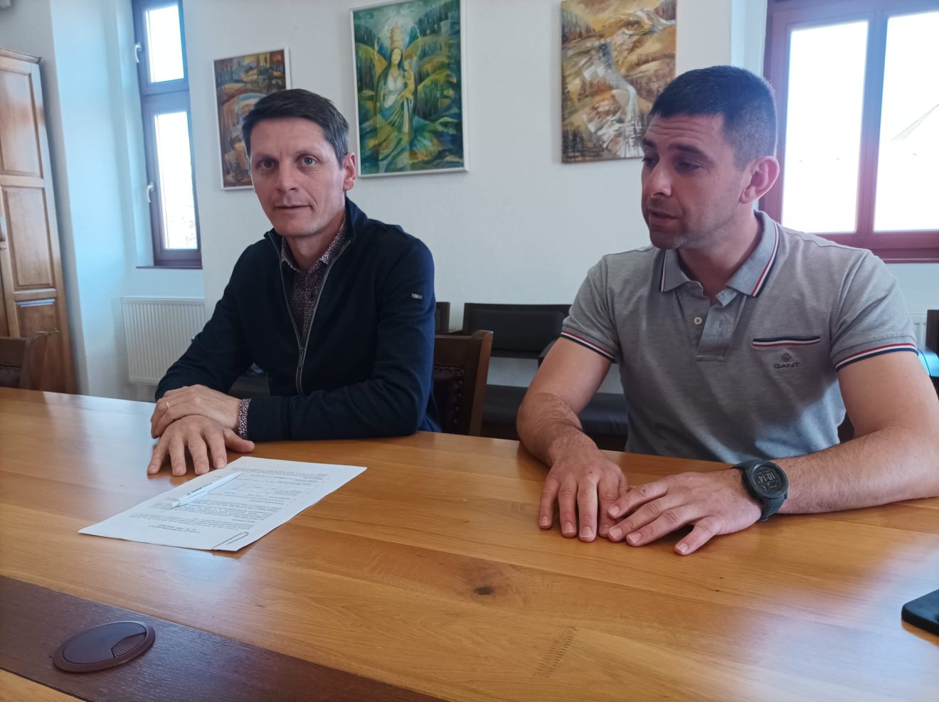 Az alfalvi községvezetők tisztában vannak vele, hogy nehéz feladatnak néznek elébe •  Fotó: Gergely Imre
