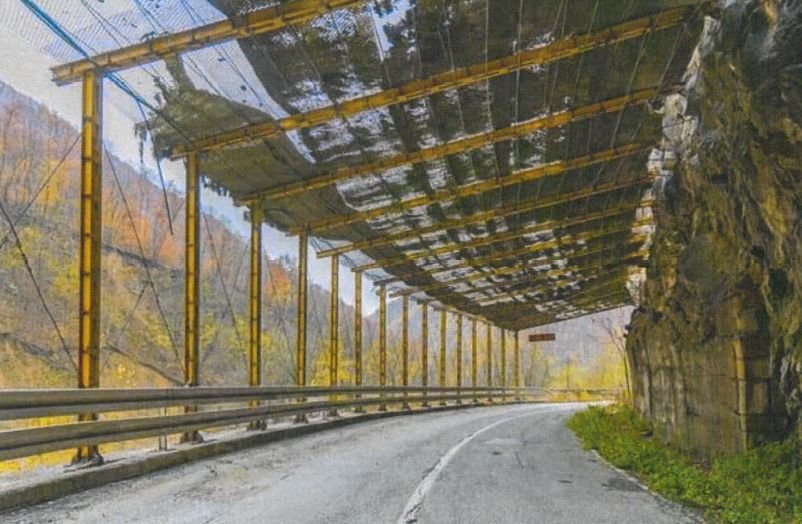 A nemzeti park által rendelkezésünkre bocsátott előtanulmány szerint ilyen fedéseket képzelnek el az út fölé