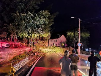 Hatalmas pusztítást végzett a vihar Tusnádfürdőn