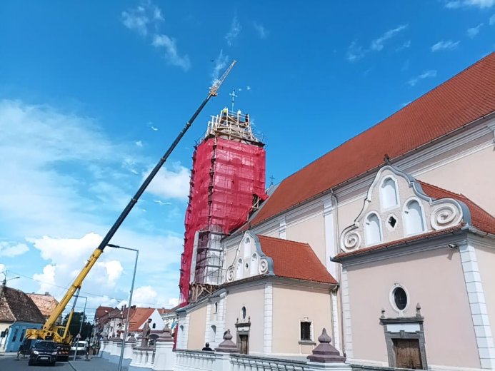 A jövőnek üzen a Szent Miklós-templom tornyában elhelyezett új időkapszula