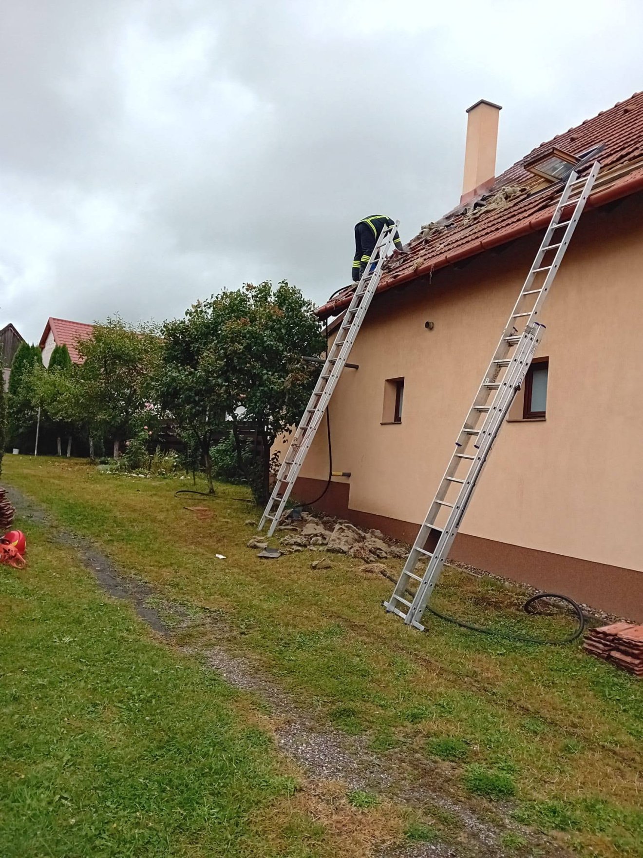 &bullet;  Fotó: Bucsin Önkéntes Tűzoltó Kereső Mentő Egyesület Gyergyóalfalu