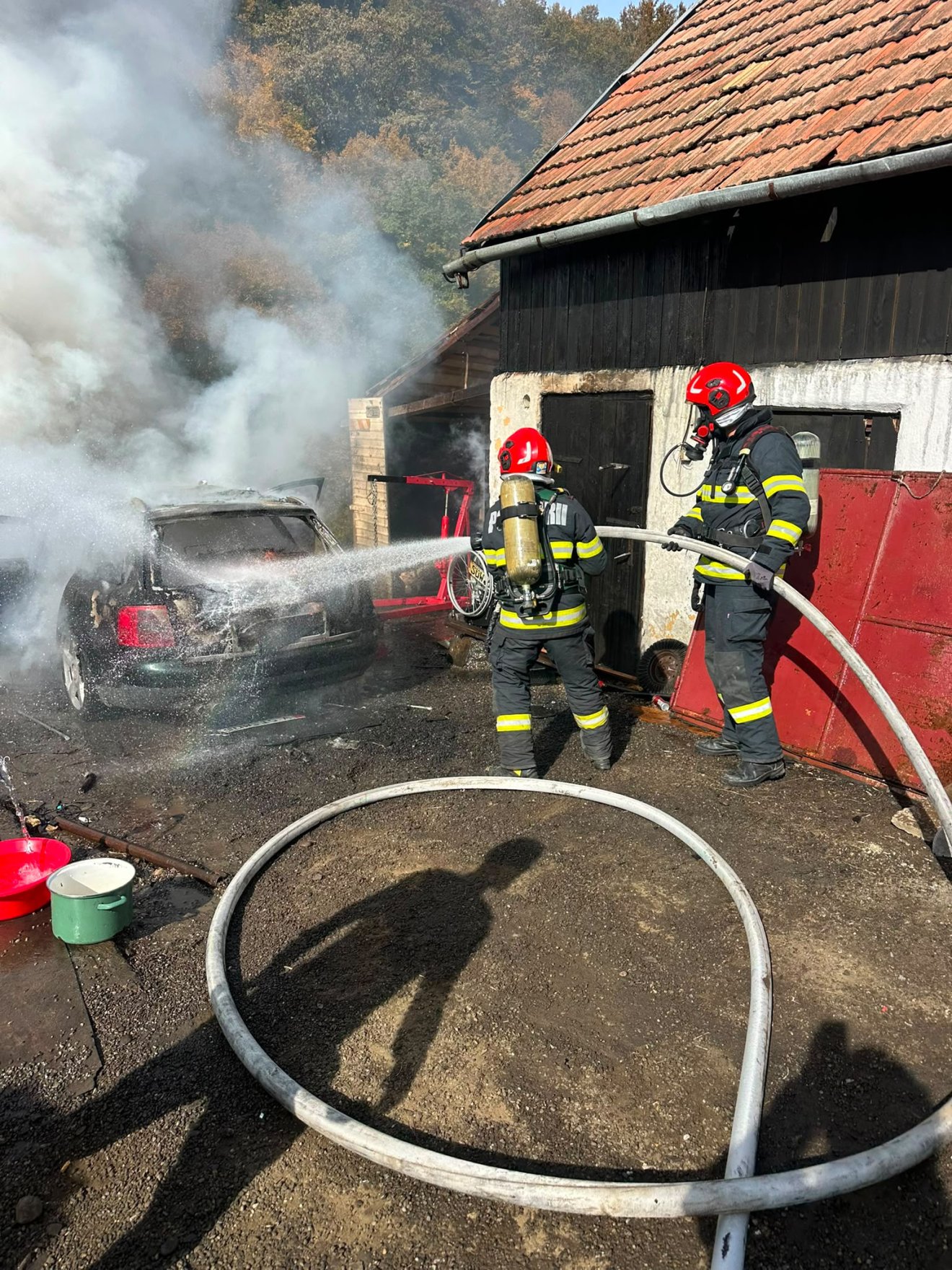&bullet;  Fotó: Maros Megyei Tűzoltóság