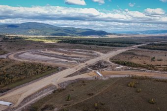 Helyzetképet adott az építő a Gyergyóalfalu–Ditró sztrádaszakaszról