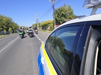A biztonságos motorozásra figyelmeztettek Szászrégenben