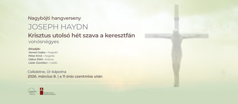 Nagyböjti koncert a csíkdelnei Úr-kápolnában