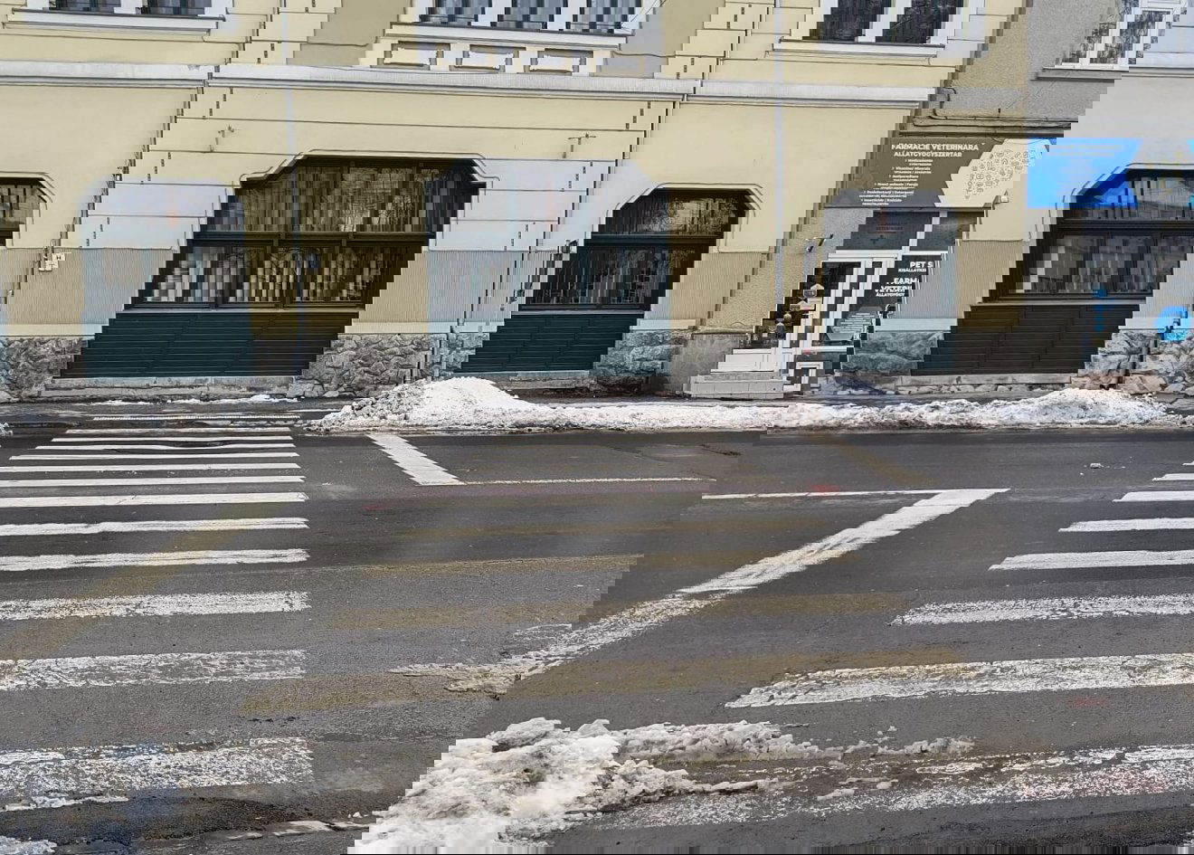Hamarosan több gyalogátjárót is felokosítanak Gyergyószentmiklóson &bullet;  Fotó: Gergely Imre