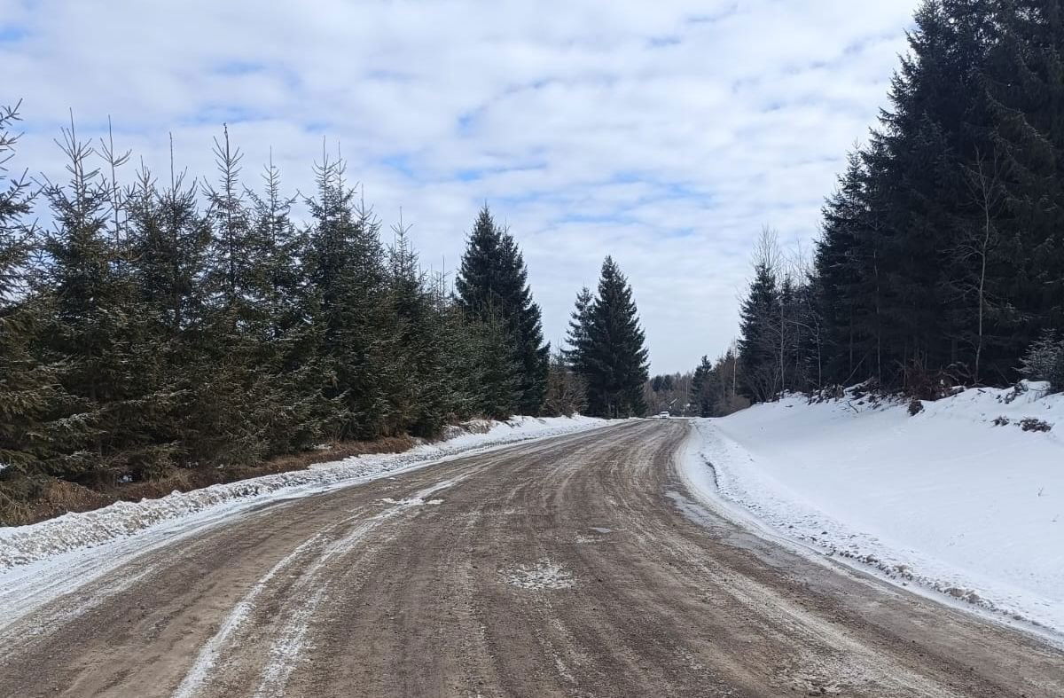 A Cengellérre vezető út • Fotó: Hargita Megye Tanácsa