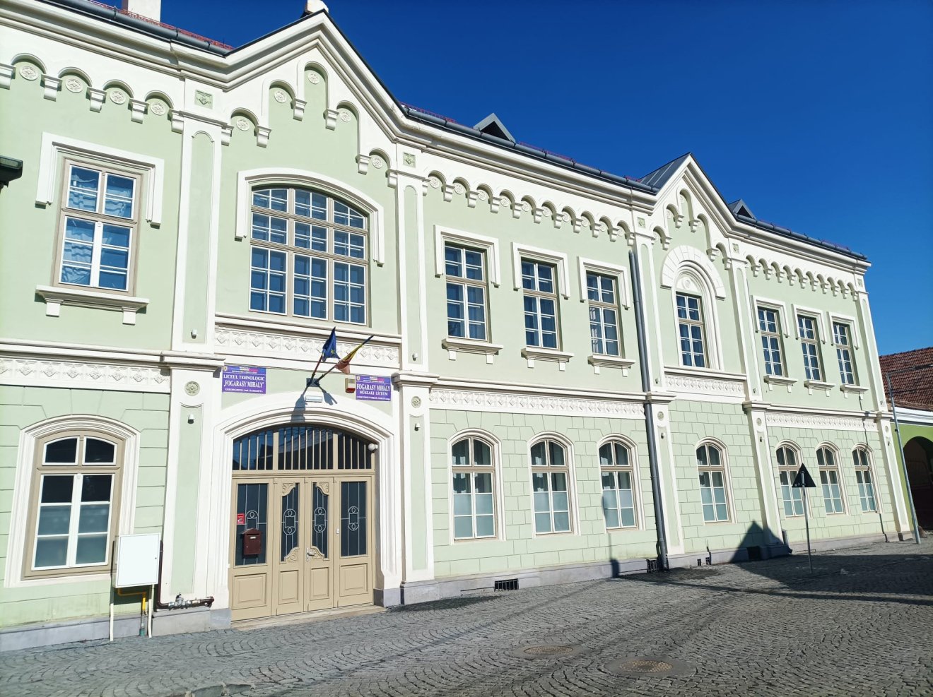 A diáklétszám emelkedése látványos: néhány év alatt elérte az ötszázat a gyergyóiak körében „Szakiként” ismert iskolában tanulók száma &bullet;  Fotó: Gergely Imre