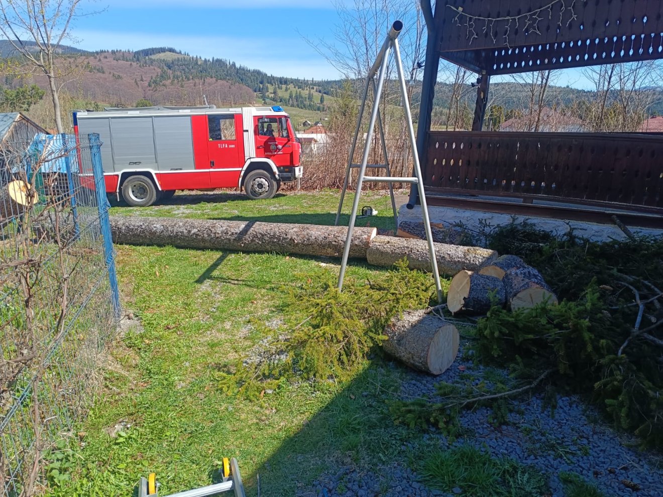 &bullet;  Fotó: Hargita megyei tűzoltóság