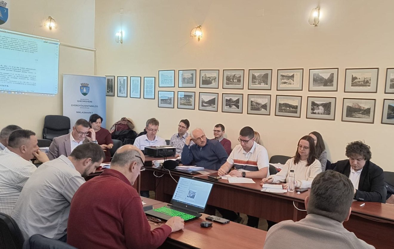A tanácsülés fél óra alatt lezajlott, nem voltak viták &bullet;  Fotó: Gergely Imre