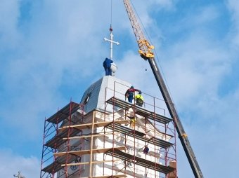 1868-ban elhelyezett időkapszula került elő a gyergyószentmiklósi Szent Miklós-templom tornyából