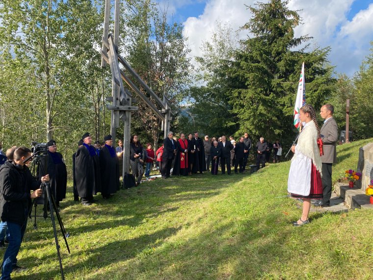 A Gac-oldalban megölt honvédekre és a felszegi áldozatokra emlékeznek