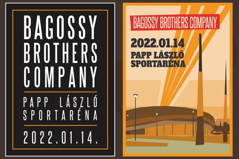 A plakát. Nemsokára kitehetik a megtelt táblát •  Fotó: Bagossy Brothers Company Facebook