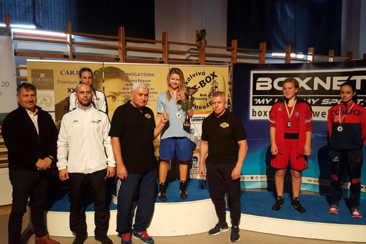 Ferencz Eszter szerezte meg az akadémia első magyar bajnoki címét. Archív 