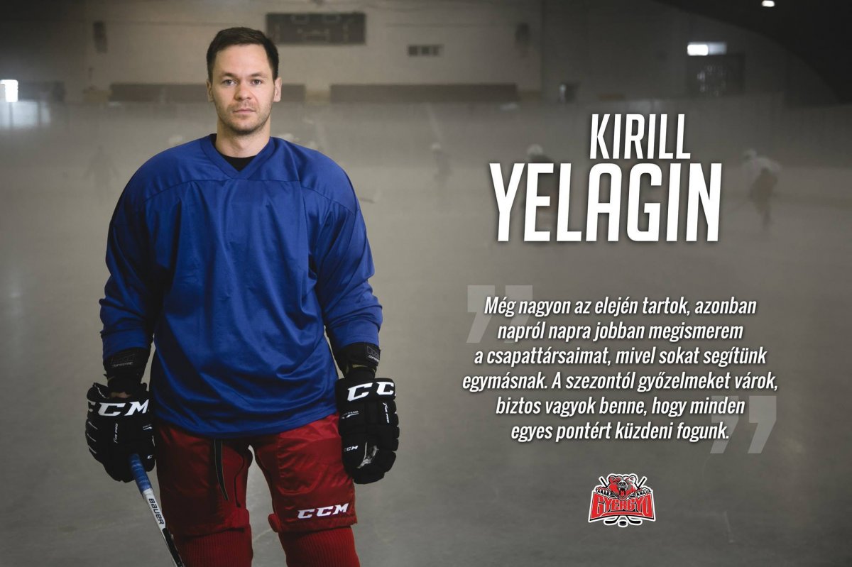 Jelagin sok győzelmet szeretne szerezni a kövektező szezonban •  Fotó: Keresztes Média • Forrás: Facebook/Gyergyói Hoki Klub