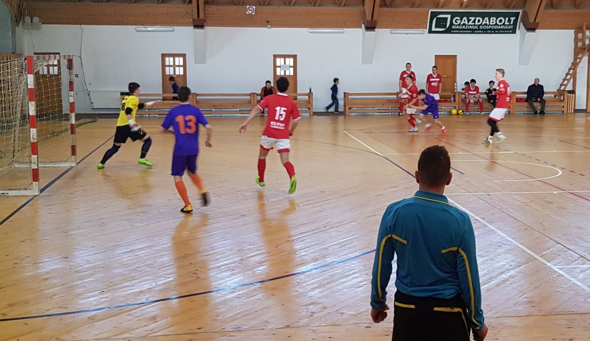 Döntetlennel végződött a két gyergyószéki ificsapat összecsapása. 