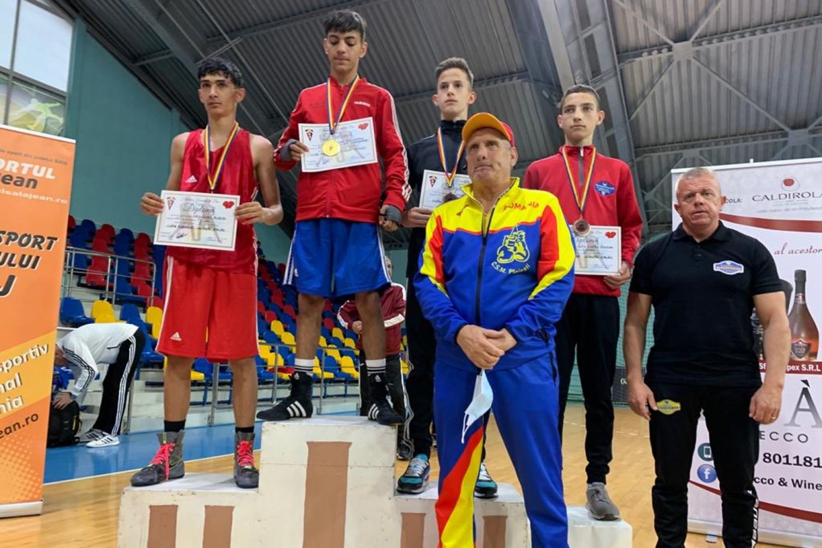 Nițu Imre bronzérmes lett a Román Kupán •  Fotó: Erdélyi Godako Ökölvívó Sportklub