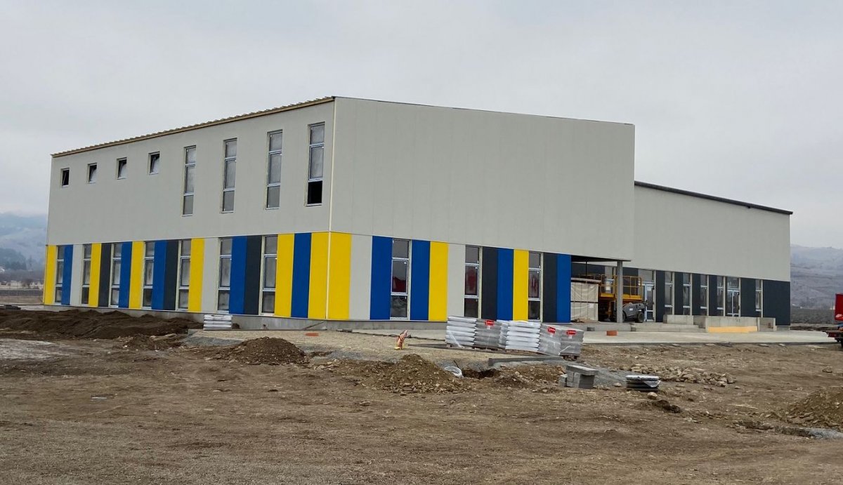 Májusban indulhat el az élet az épülő ökölvívó sportközpontban &bullet;  Fotó: Gergely Imre