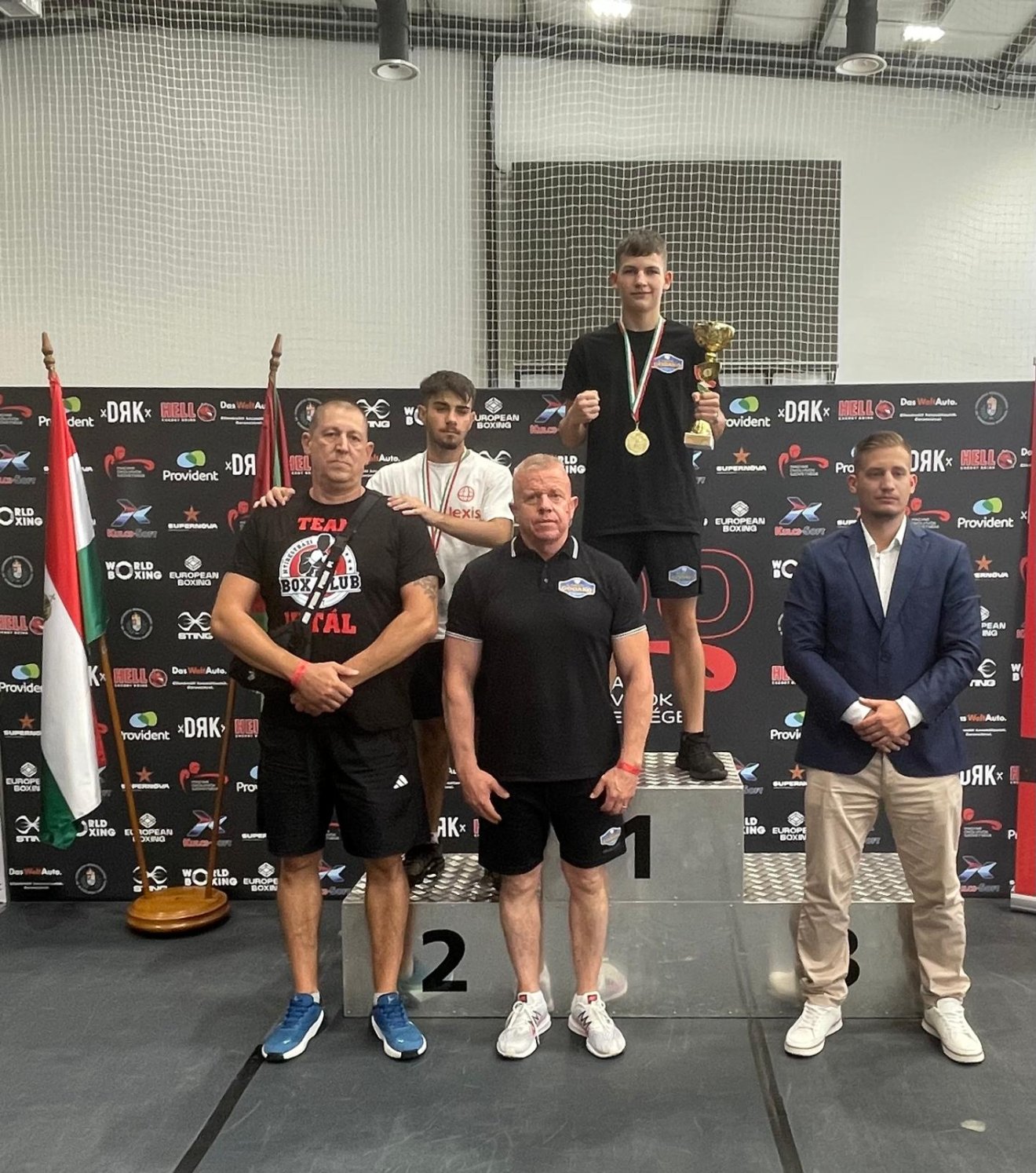 Csillag Szabolcs későn kezdte a bokszot, de így is bajnok lett •  Fotó: Erdélyi Godako Ökölvívó Sportklub