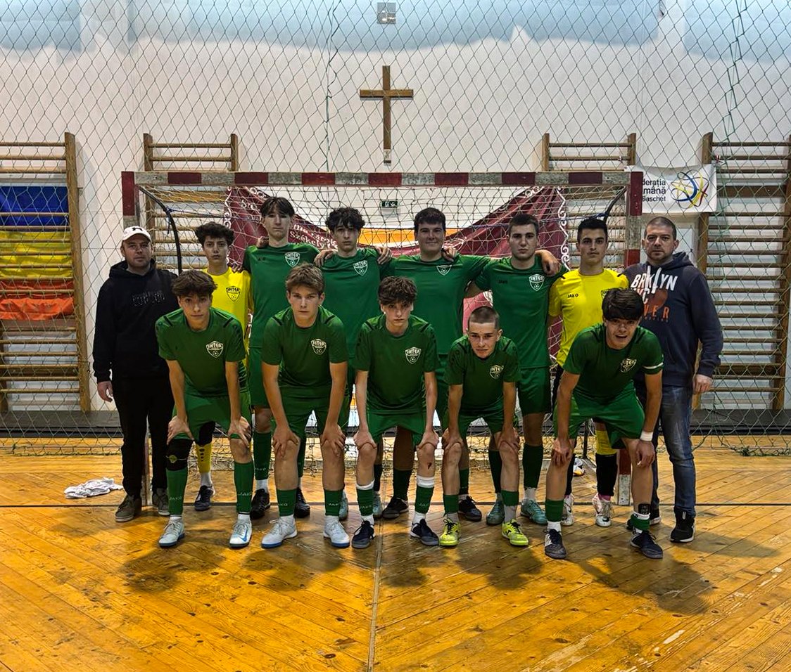 Az Inter Gyergyó U19-es csapata – rájuk alapoznak a jövőben •  Fotó: Inter Gyergyó