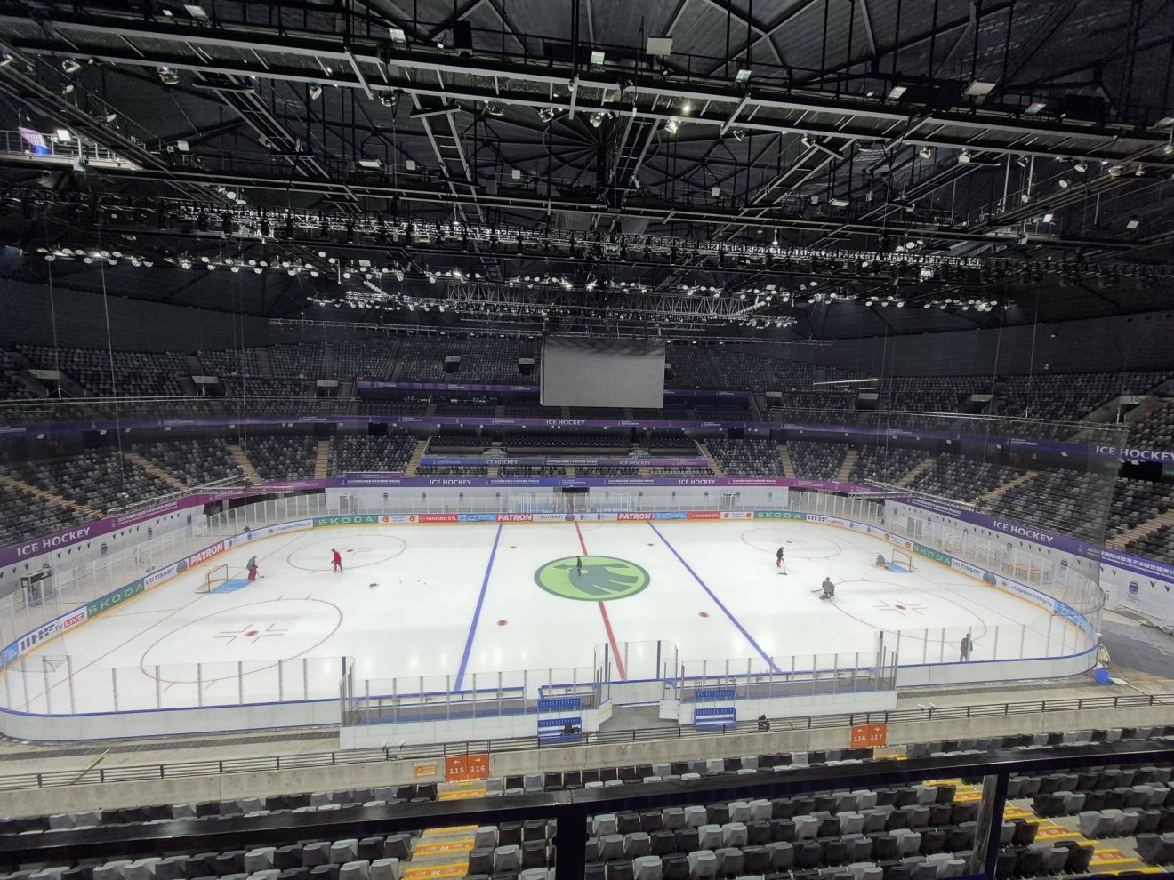 &bullet;  Fotó: Romániai Jégkorong Szövetség Facebook oldala