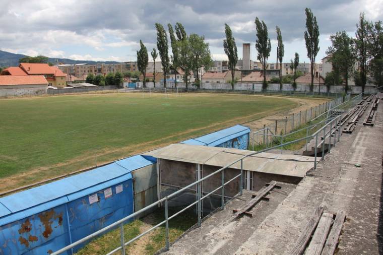 Felújítás a gyergyószentmiklósi labdarúgópályán