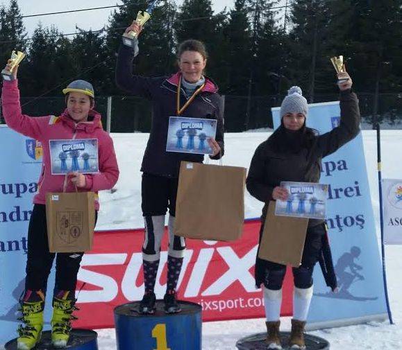 Több versenyen is a dobogóra suhantak a gyergyói sízők