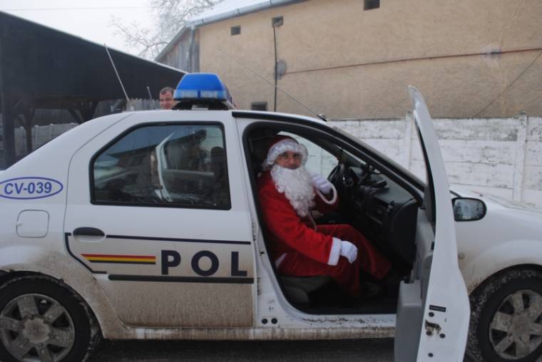 Angyaljáró rendőrök Kézdivásárhelyen