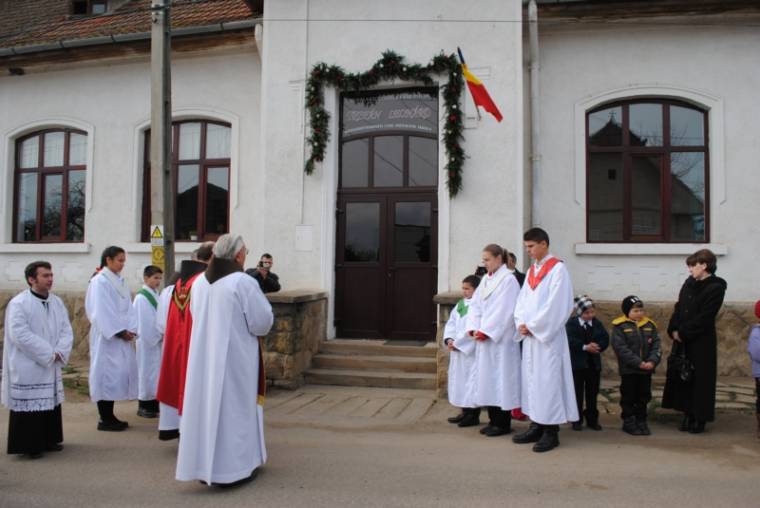 Iskolakeresztelő Kézdiszentkereszten