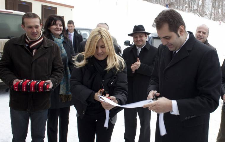 Szerződéseket írt alá Sepsiszentgyörgyön Elena Udrea