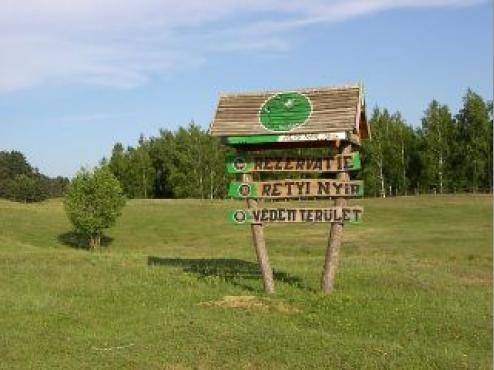 Látogatóközpont a Rétyi Nyírből