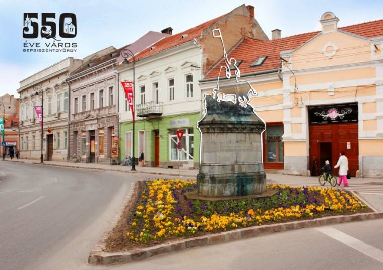 Adománygyűjtés és pólóvásárlás a Szent György-szoborért