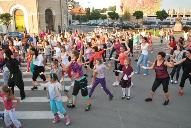Zumbabuli a városközpontban