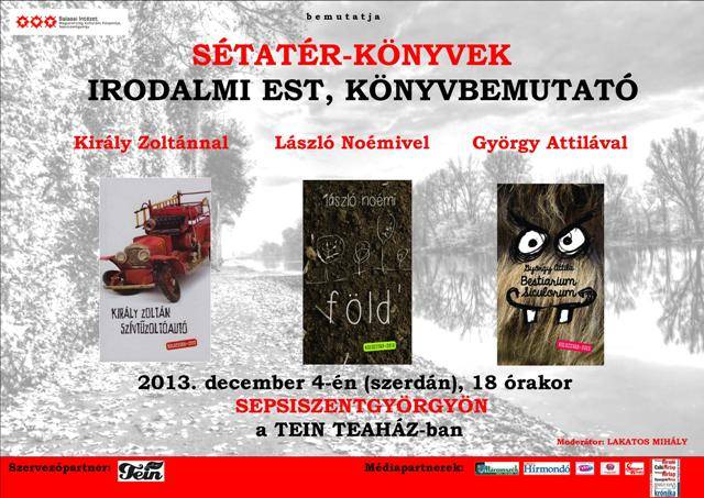 Sétatér-könyvek a Teinben