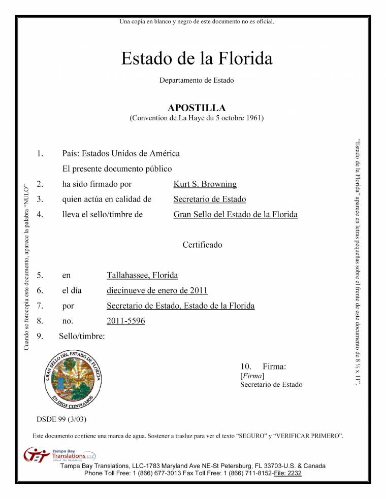 Internetre kerül az apostille