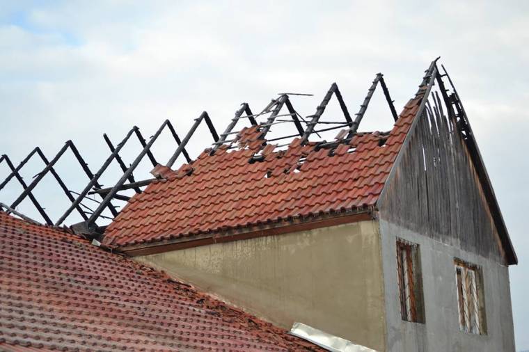 Ismét leégett egy gyár teteje