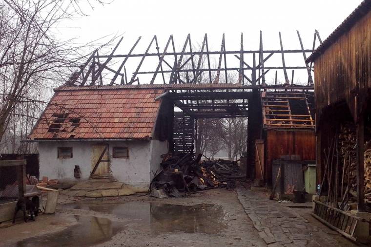 Gyújtogatás Kézdiszentléleken?