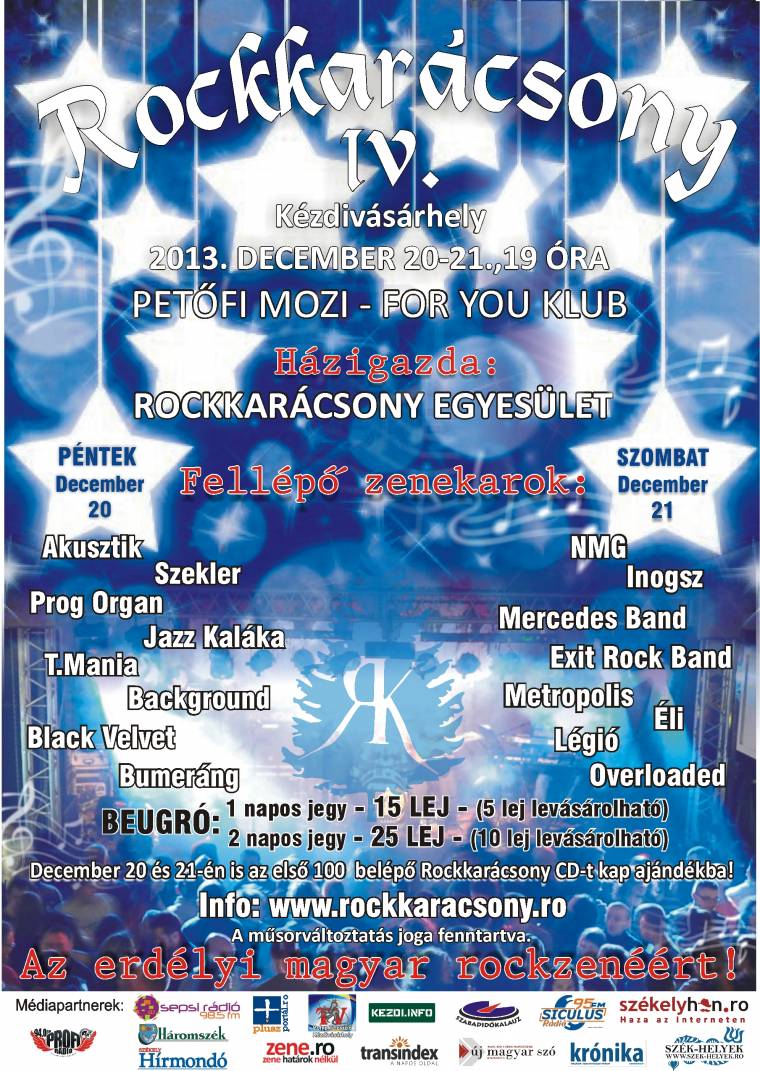 Kezdődik a RockKarácsony