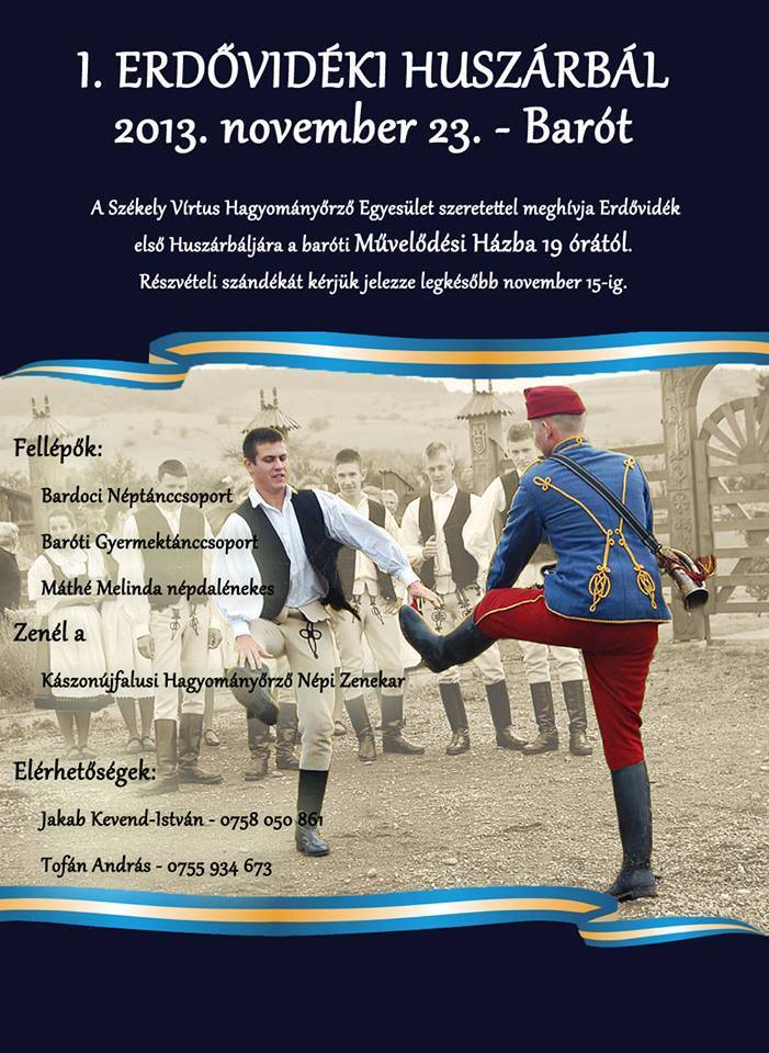 Huszárbált tartanak Erdővidéken