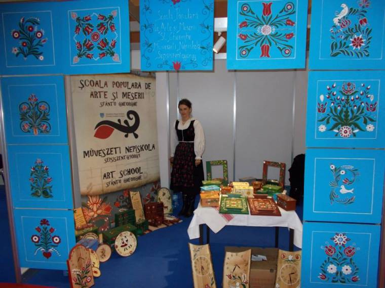 Háromszéki kézművesek a Romexpón