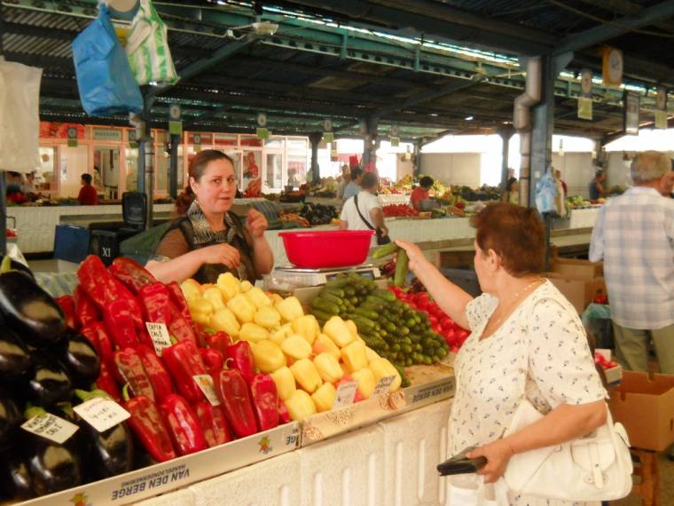 Tavalyi árak a sepsiszentgyörgyi piacon