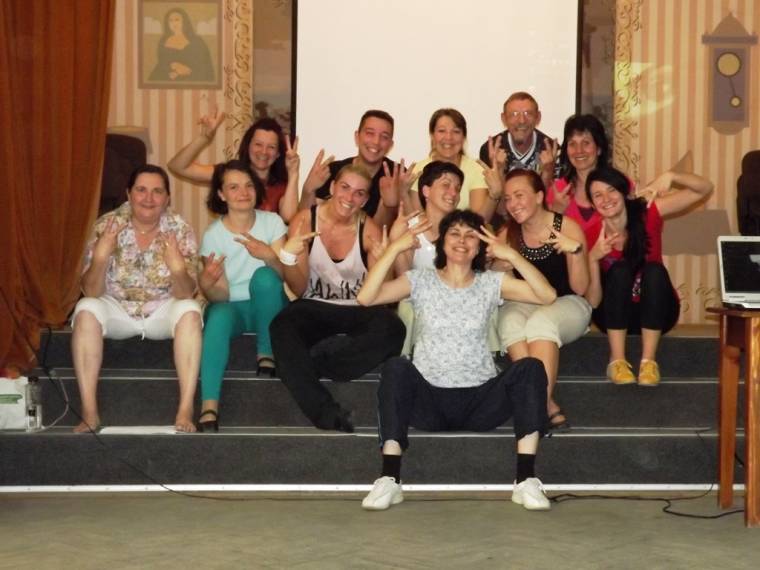 Táncterápiás műhelymunka Sepsiszentgyörgyön