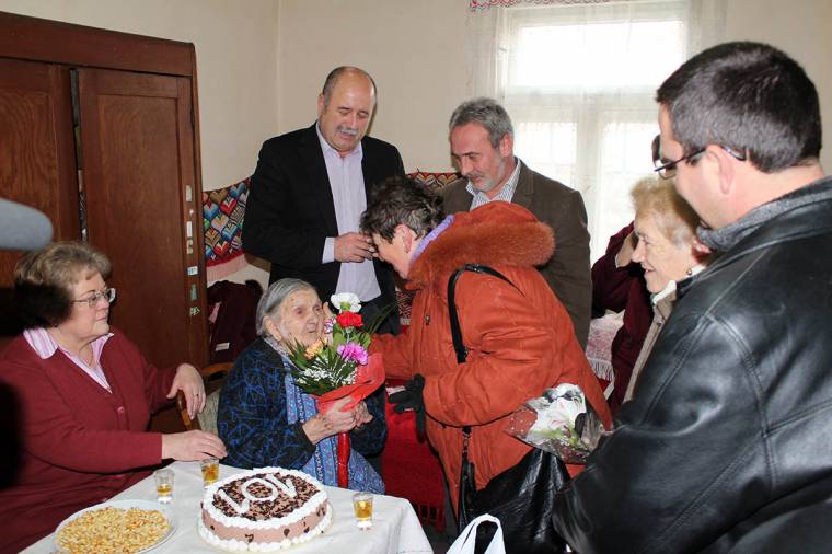 101 éves Felső-Háromszék legidősebb polgára