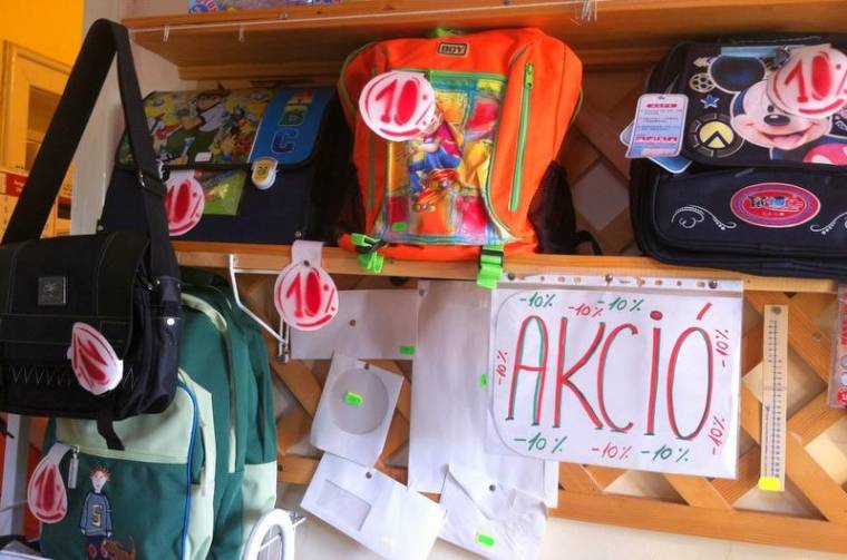 Olcsón is beszerezhető a tanfelszerelés