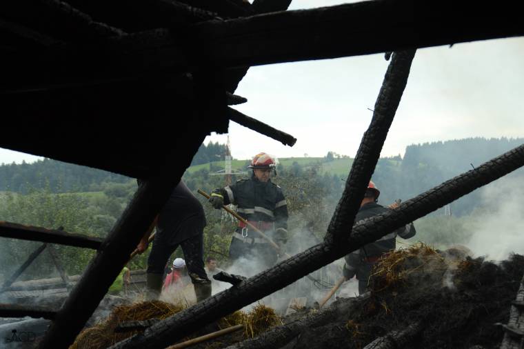 Tűzvész pusztít Kovásznán