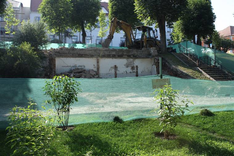 Új közvécét építenek Sepsiszentgyörgyön